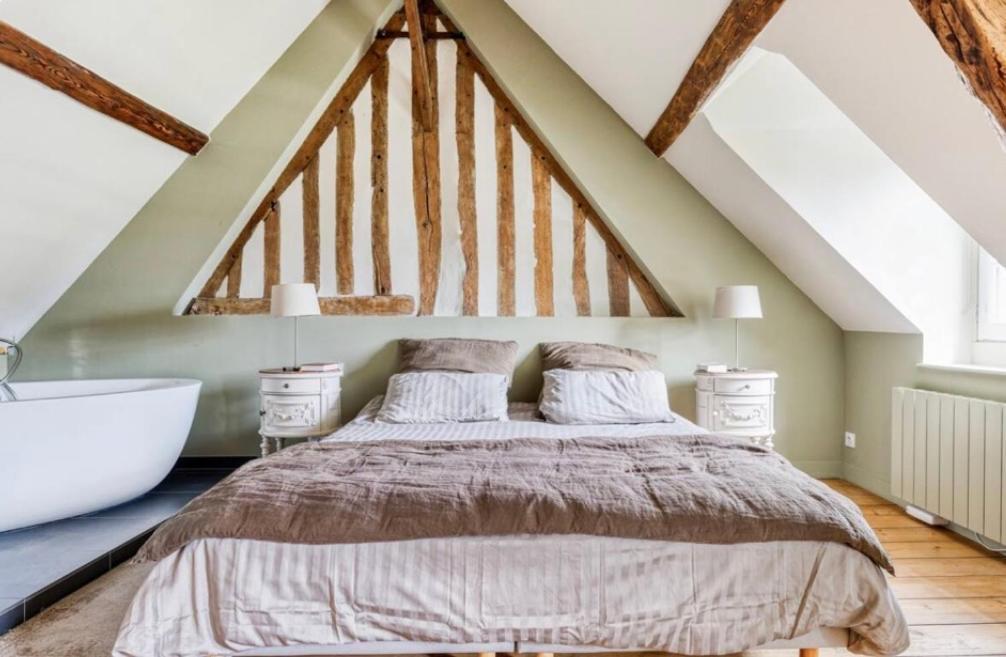 Maison de charme Beaumont, proche Deauville Extérieur photo